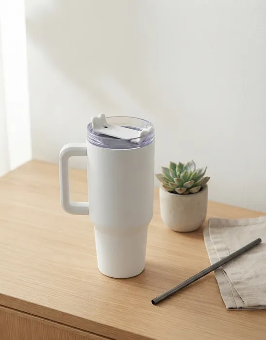 sublimation mug with a straw 550ml MY000