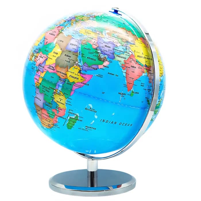globe with a lamp — variant 1