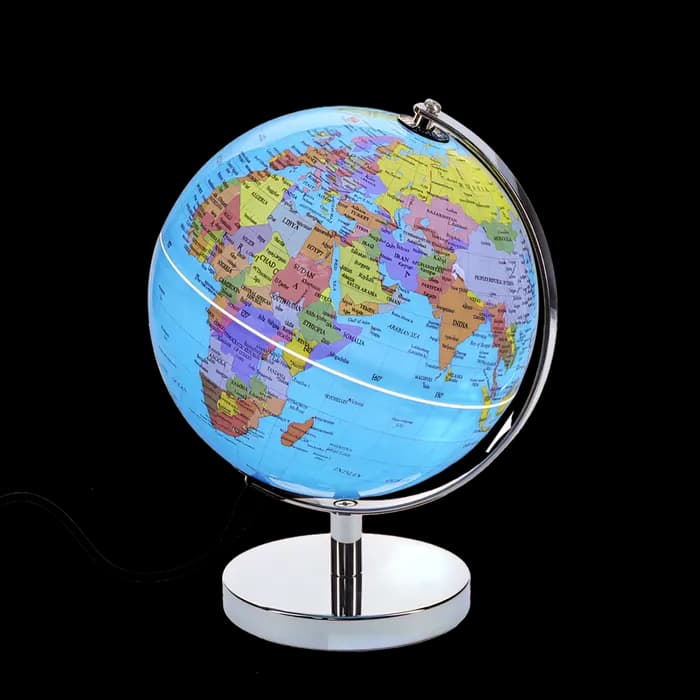 globe with a lamp — variant 2