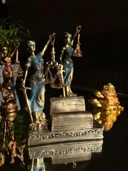 Themis statuette 18cm — variant 2