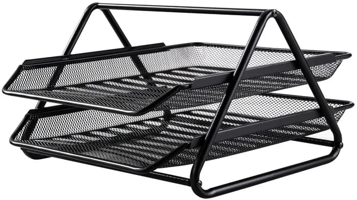 2-tier document tray