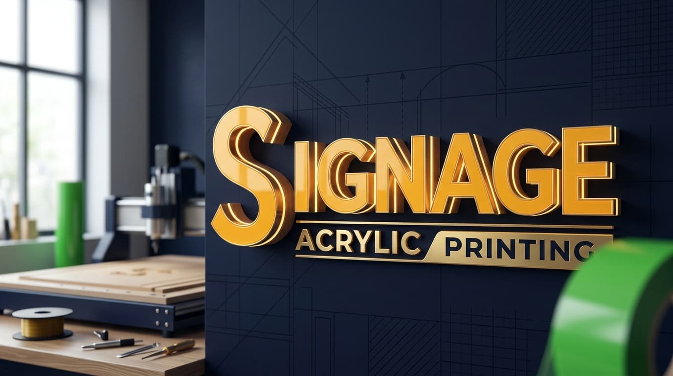 3D Acrylic Letter Sign Board: Price, Design & Guide