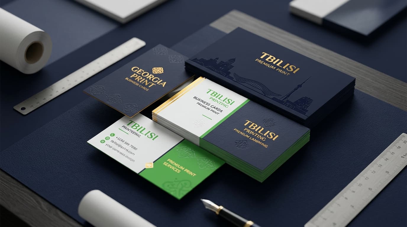The Ultimate Guide to Business Card Printing in Tbilisi: Materials, Finishes, and Turnaround