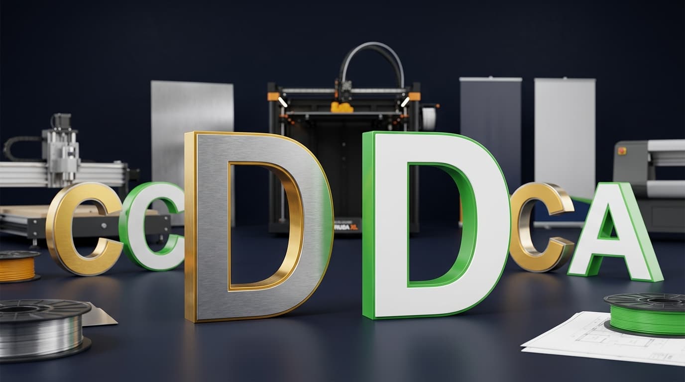 3D Metal Letters for Signs vs. Plastic: Full Guide