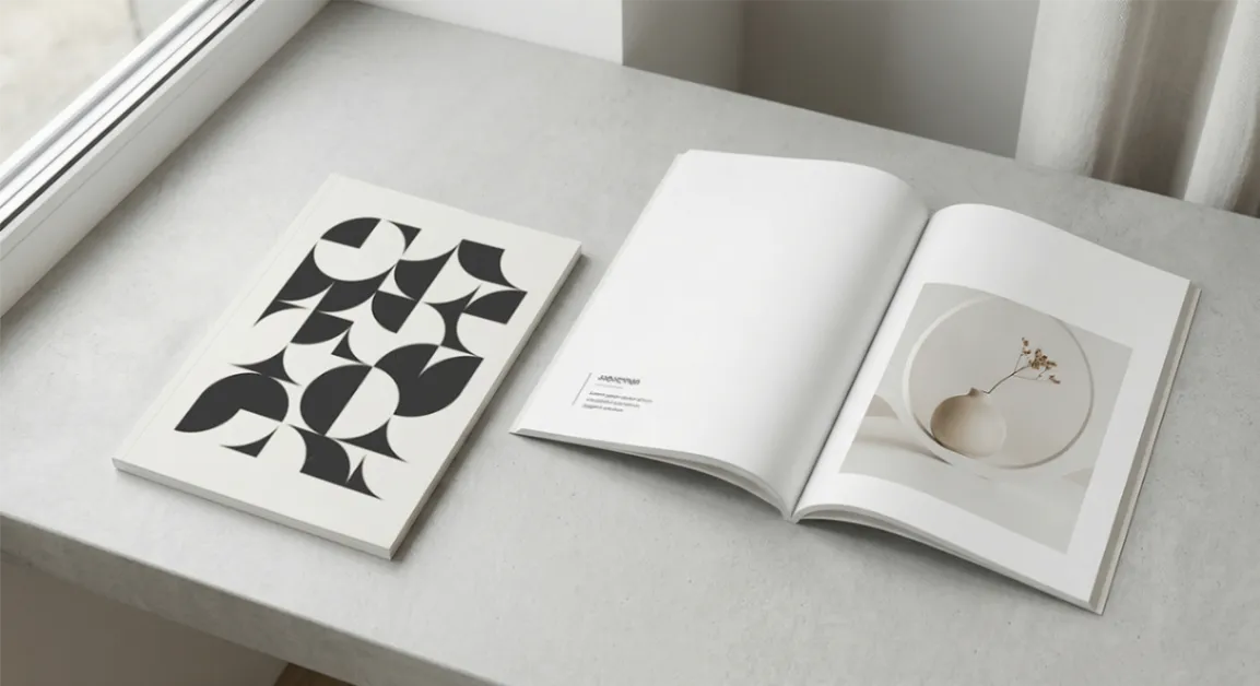 ბროშურები ინფორმატიული გამოცემები — ნებისმიერი ფორმატი, კეცვა, ლამინაცია