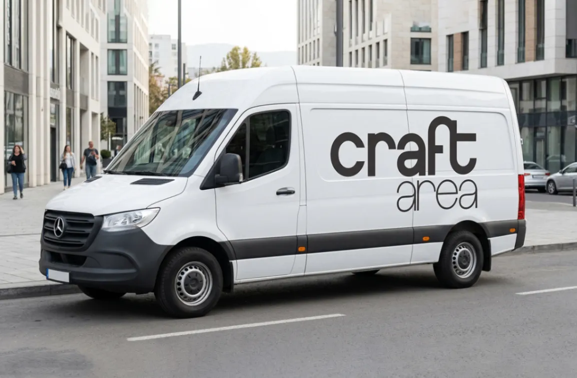 კარები, კაპოტი, ფანჯრები ან კონკრეტული ზონა — ეკონომიური ვარიანტი ლოგოსა და საკონტაქტო ინფორმაციისთვის.