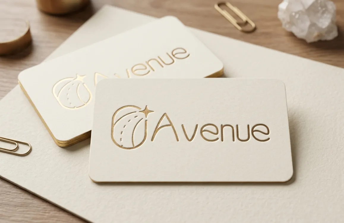 ლითონის კლიშე + სითბო + ზეწოლა. ყველაზე გამძლე, ღრმა ეფექტი. იდეალურია სავიზიტო ბარათების, ღვინის ეტიკეტების, სასაჩუქრე შეფუთვის და სერტიფიკატებისთვის. დიდ ტირაჟზე ეკონომიურია.